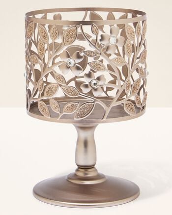 Dogwood Pedestal 3-Wick Candle Holder 3-Wick Candle Holder