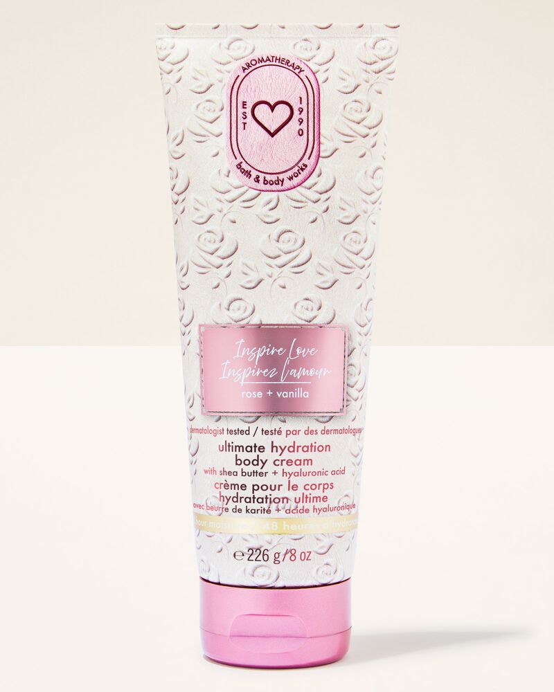 Inspire Love: Rose + Vanilla Ultimate Hydration Body Cream Ultimate Hydration Body Cream