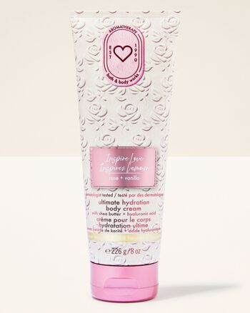 Inspire Love: Rose + Vanilla Ultimate Hydration Body Cream Ultimate Hydration Body Cream