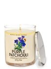 Purple Patchouli Signature Single Wick Candle image number null