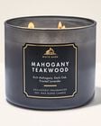 Mahogany Teakwood 3-Wick Candle image number null