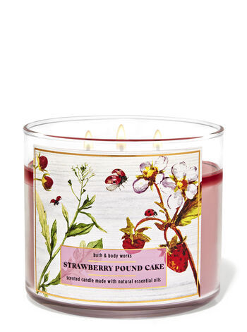 Strawberry Pound Cake 3-Wick Candle 3-Wick Candle