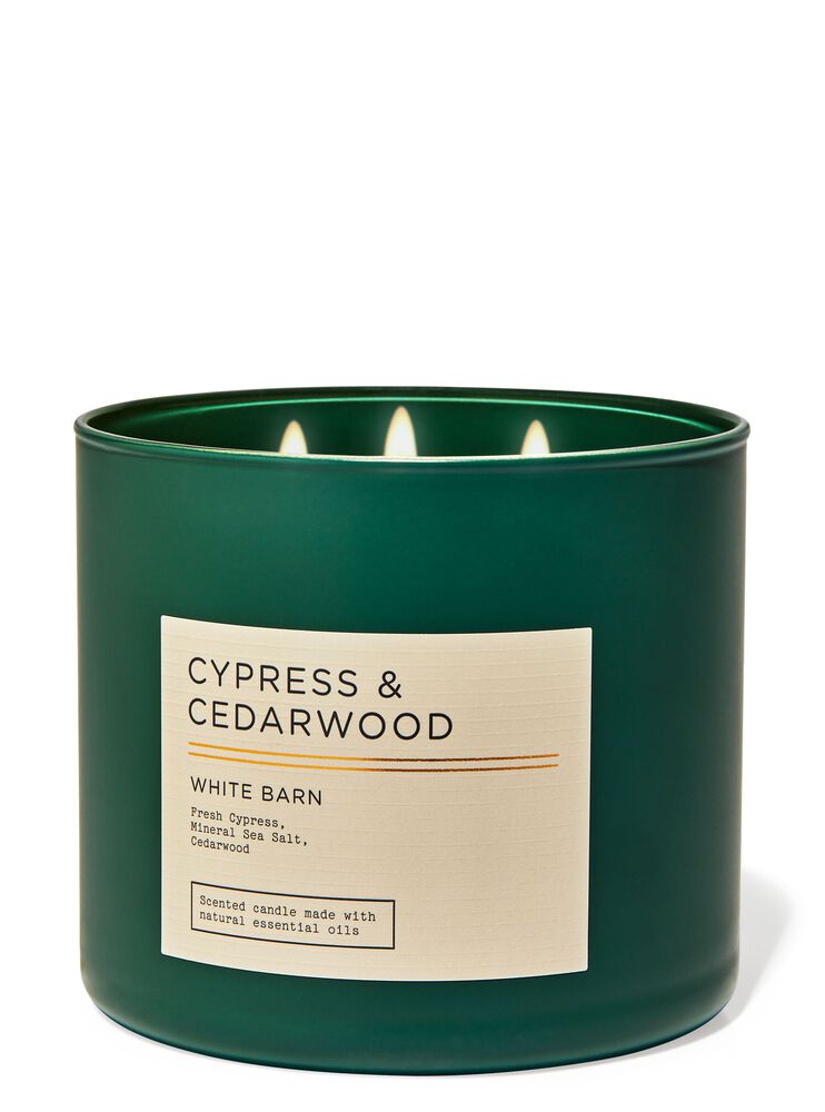 Cypress & Cedarwood 3-Wick Candle 3-Wick Candle