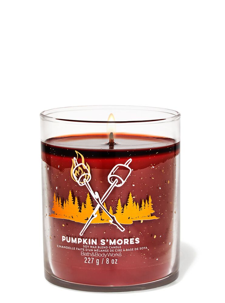 Pumpkin S'mores Signature Single Wick Candle Single Wick Candle