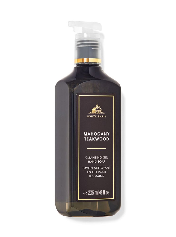 Mahogany Teakwood Cleansing Gel Hand Soap Cleansing Gel Hand Soap