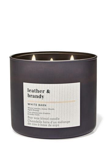 Leather & Brandy 3-Wick Candle 3-Wick Candle