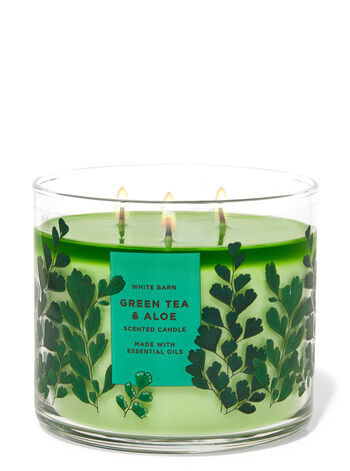 Green Tea & Aloe 3-Wick Candle 3-Wick Candle