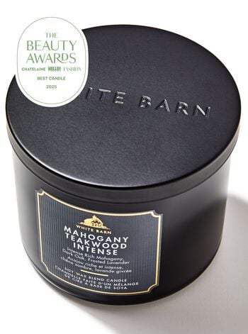 Mahogany Teakwood Intense 3-Wick Candle 3-Wick Candle