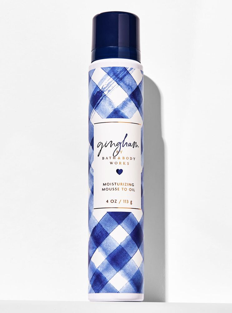 Gingham Body Oil Mousse to Oil