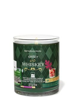 Sweet Whiskey Signature Single Wick Candle