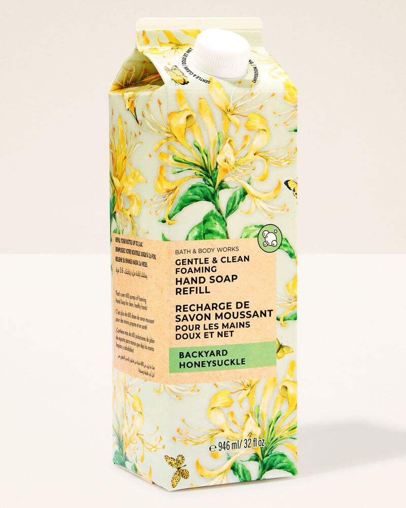 Backyard Honeysuckle Gentle & Clean Foaming Hand Soap Refill Gentle & Clean Foaming Hand Soap Refill