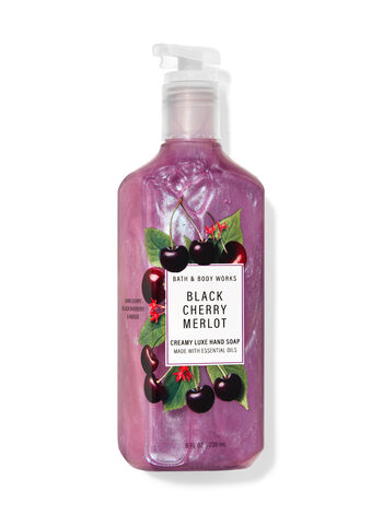 Black Cherry Merlot Nourishing Hand Soap Creamy Luxe Hand Soap