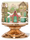 Village Scene 3-Wick Candle Holder image number null