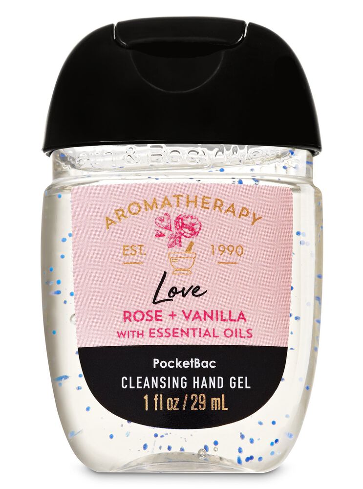 Rose Vanilla PocketBac Cleansing Hand Gel PocketBac Cleansing Hand Gel