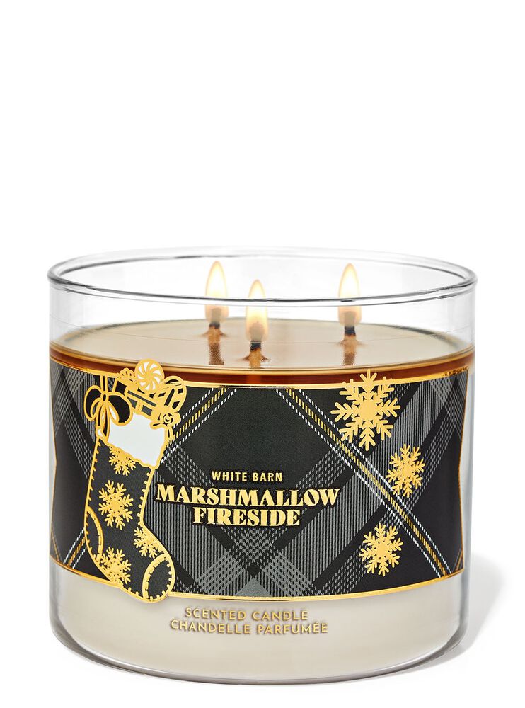 Marshmallow Fireside 3-Wick Candle 3-Wick Candle