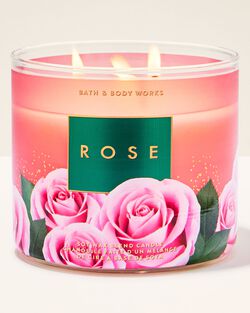 Rose 3-Wick Candle image number null