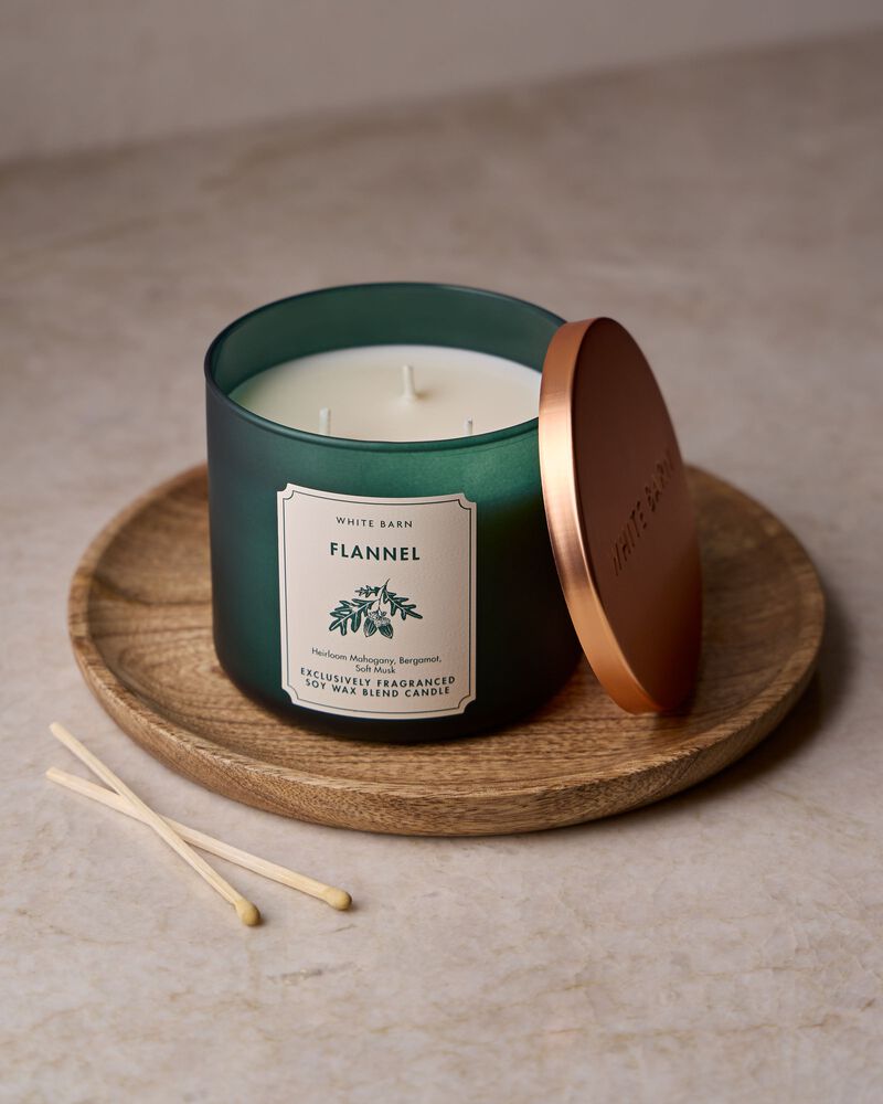 Flannel 3-Wick Candle 3-Wick Candle