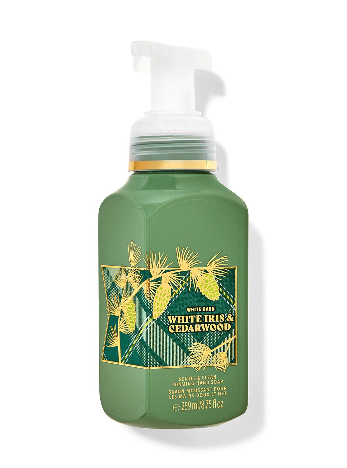 Shop White Iris & Cedarwood Gentle & Clean Foaming Hand Soap | MY