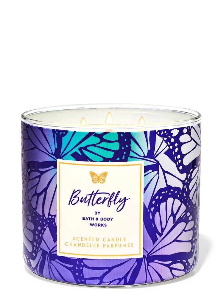 Butterfly 3-Wick Candle 3-Wick Candle