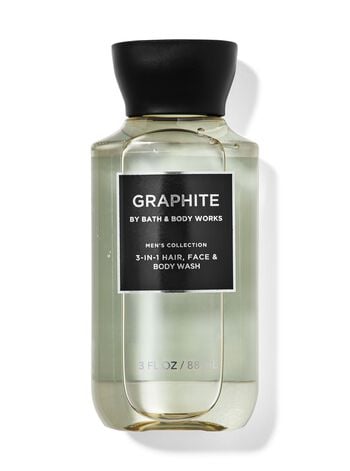 Graphite Travel Size 3-in-1 Hair, Face & Body Wash Travel Size 3-in-1 Hair, Face & Body Wash