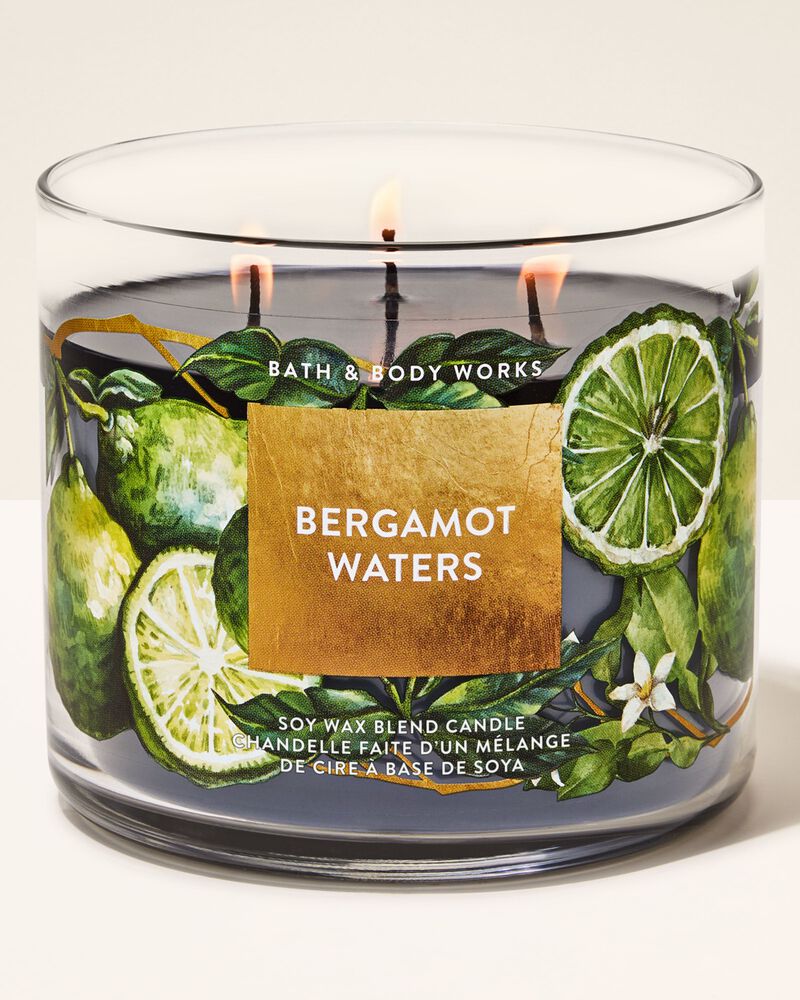 Bergamot Waters 3-Wick Candle 3-Wick Candle