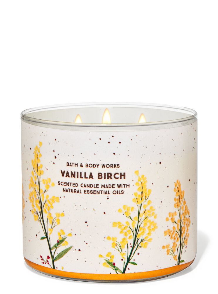 Vanilla Birch 3-Wick Candle 3-Wick Candle