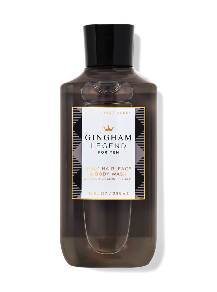 Gingham Legend 3-in-1 Hair, Face & Body Wash 3-in-1 Hair, Face & Body Wash