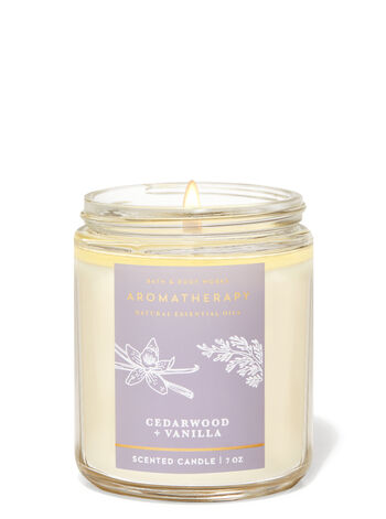 Cedarwood Vanilla Single Wick Candle Single Wick Candle