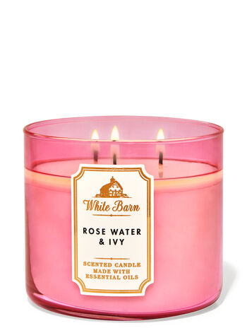 Rose Water & Ivy 3-Wick Candle 3-Wick Candle