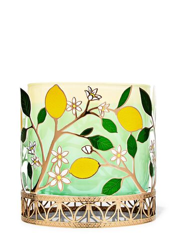 Lemons 3-Wick Candle Holder Candle Holder