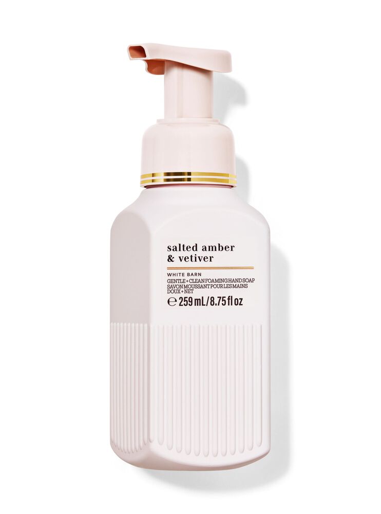Salted Amber & Vetiver Gentle & Clean Foaming Hand Soap Gentle & Clean Foaming Hand Soap