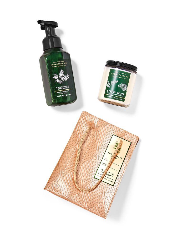 Eucalyptus Spearmint Gift Bag Set Gift Bag Set