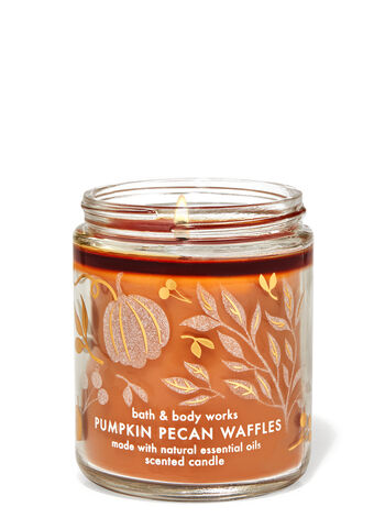 Pumpkin Pecan Waffles Single Wick Candle Single Wick Candle