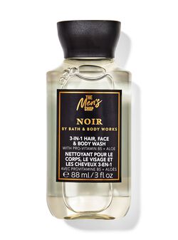 Noir Travel Size Body Wash