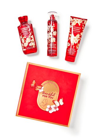 Shop Japanese Cherry Blossom Gift Box Set | MY Bath & Body Works
