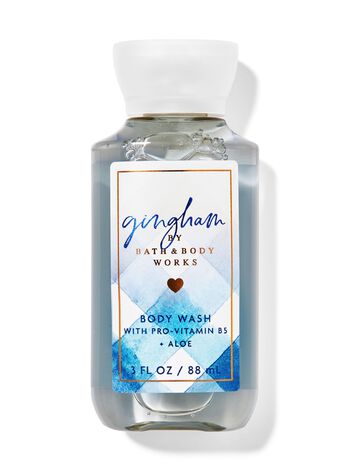 Gingham Travel Size Body Wash Travel Size Body Wash
