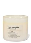 White Pumpkin & Oakwood 3-Wick Candle image number null
