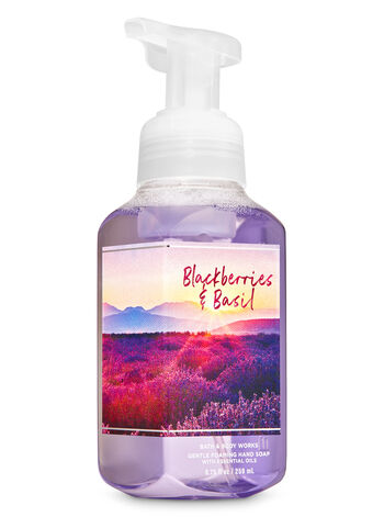 Blackberries & Basil Foaming Hand Soap Gentle Foaming Hand Soap