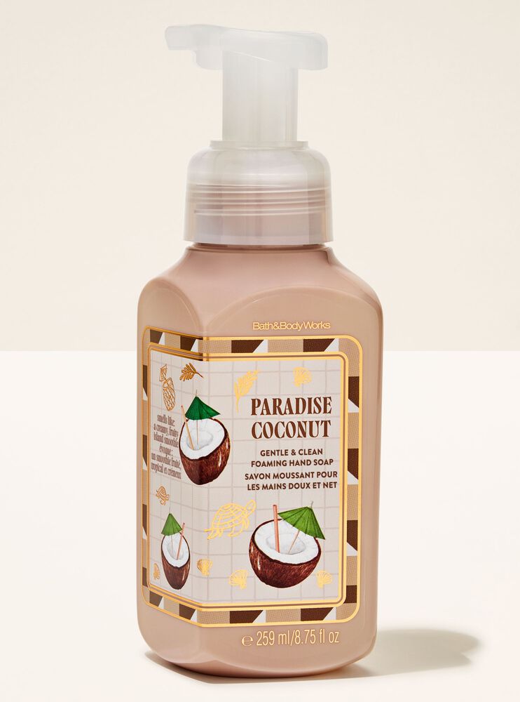 Paradise Coconut Gentle & Clean Foaming Hand Soap Gentle & Clean Foaming Hand Soap