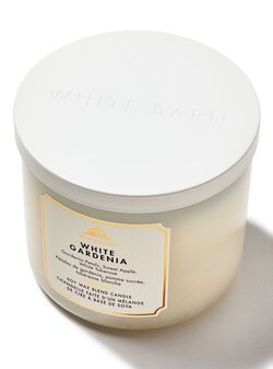 White Gardenia 3-Wick Candle image number null