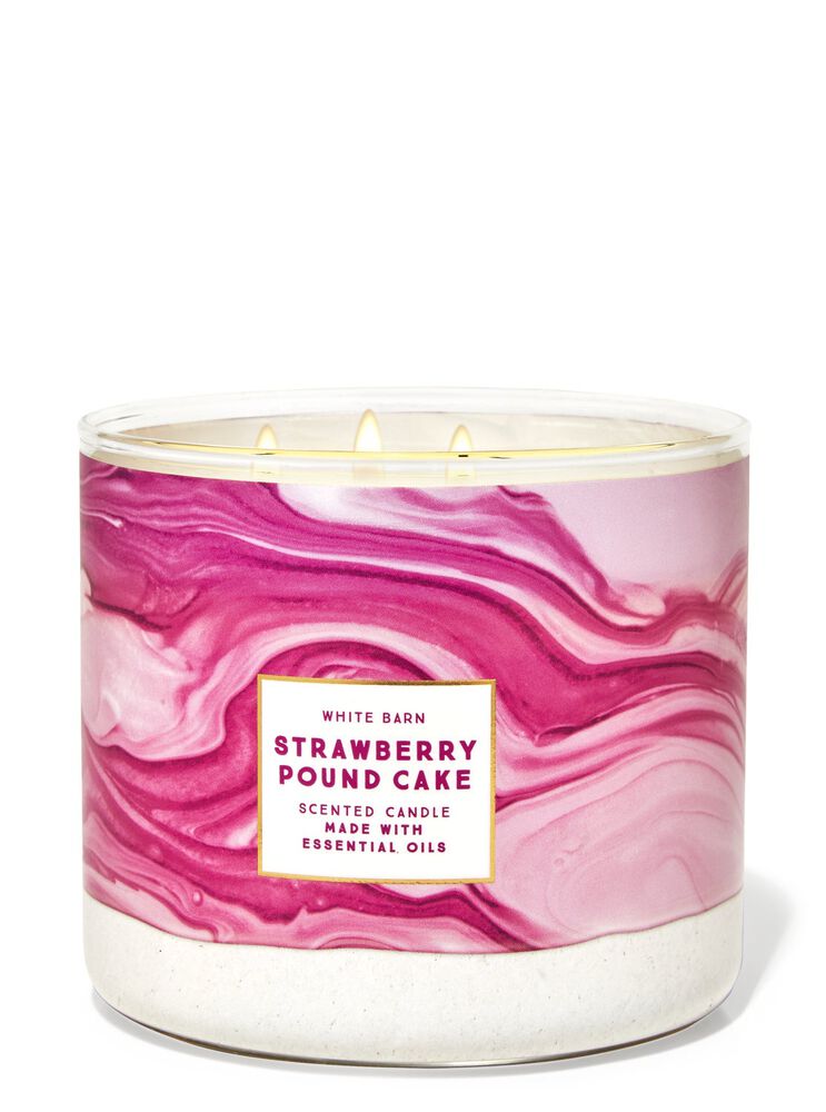Strawberry Pound Cake 3-Wick Candle 3-Wick Candle