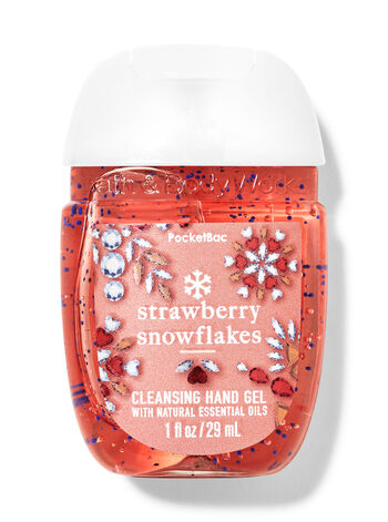 Strawberry Snowflakes PocketBac Cleansing Hand Gel PocketBac Cleansing Hand Gel