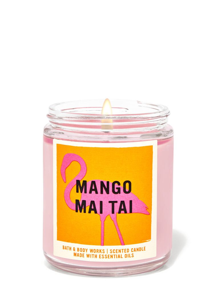 Mango Mai Tai Single Wick Candle Single Wick Candle