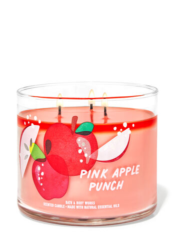 Pink Apple Punch 3-Wick Candle 3-Wick Candle