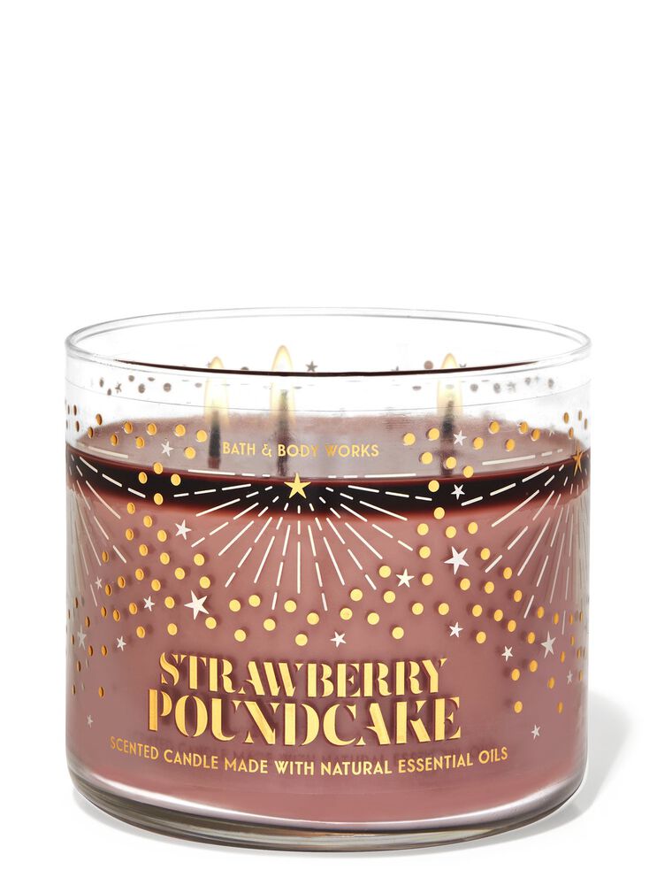 Strawberry Pound Cake 3-Wick Candle 3-Wick Candle