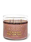 Strawberry Pound Cake 3-Wick Candle image number null