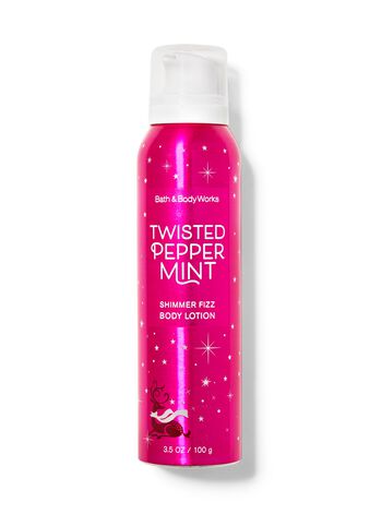 Twisted Peppermint Shimmer Fizz Body Lotion Shimmer Fizz Body Lotion