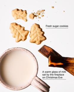 Santa's Milk & Cookies 3-Wick Candle