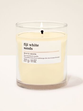 Fiji White Sands Single Wick Candle Single Wick Candle