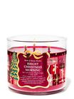 Bright Christmas Morning 3-Wick Candle image number null